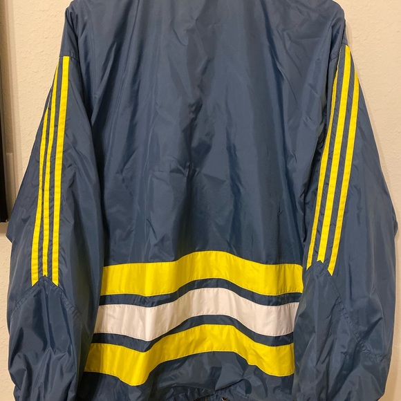 ADIDAS Windbreaker VINTAGE Jacket RN#88387 SIZE L - Picture 2 of 3